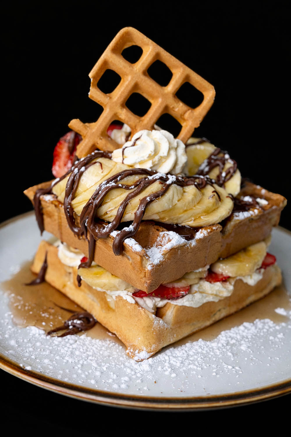 french toast w/bananas